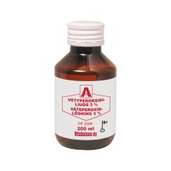 Vetyperoksidi 3 % 200 ml