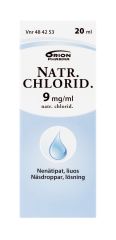 NATR. CHLORID. nenätipat, liuos 9 mg/ml 20 ml