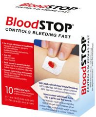 BloodSTOP verentyrehdytyssidos, lajitelma 10 kpl