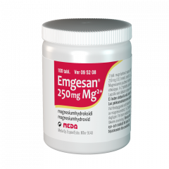 EMGESAN 250 mg tabl 100 kpl