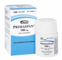 PRIMASPAN 100 mg enterotabl 100 kpl